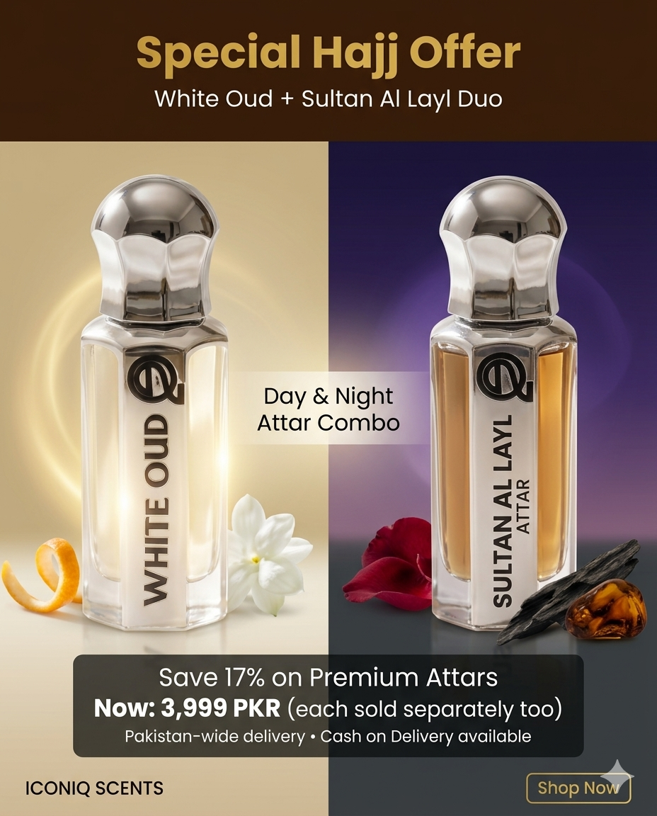 White Oud & Sultan Al Layl – Day & Night Attar Bundle (12ml + 12ml)
